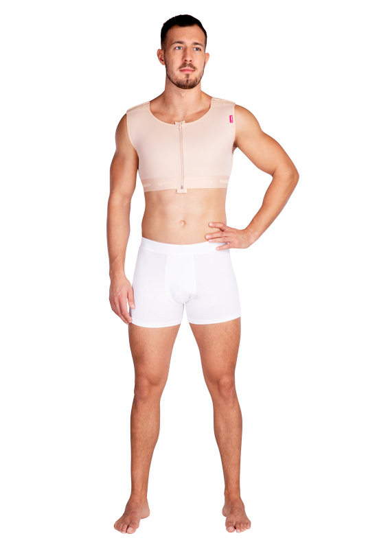 Mens compression gynecomastia vest MTmS Comfort 