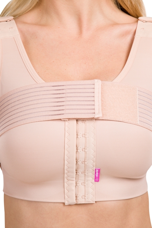 Post surgery compression bra with sewn binder PS ideal  - Lipoelastic.com