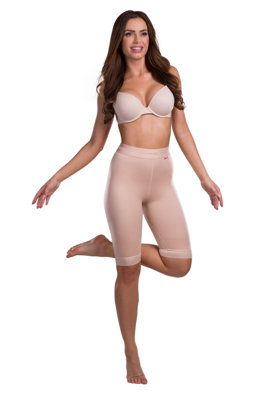 Shapewear compression shorts above knee TF leggings  - Lipoelastic.com
