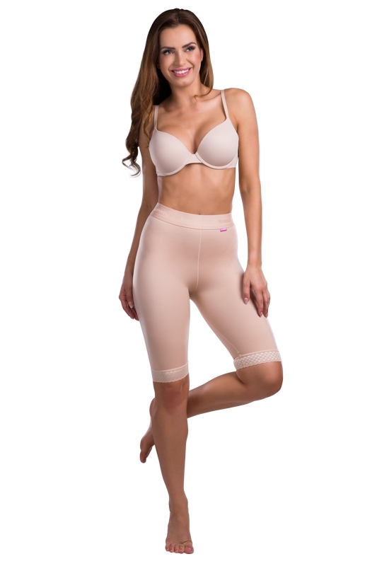 Shapewear compression shorts above knee TF leggings  - Lipoelastic.com