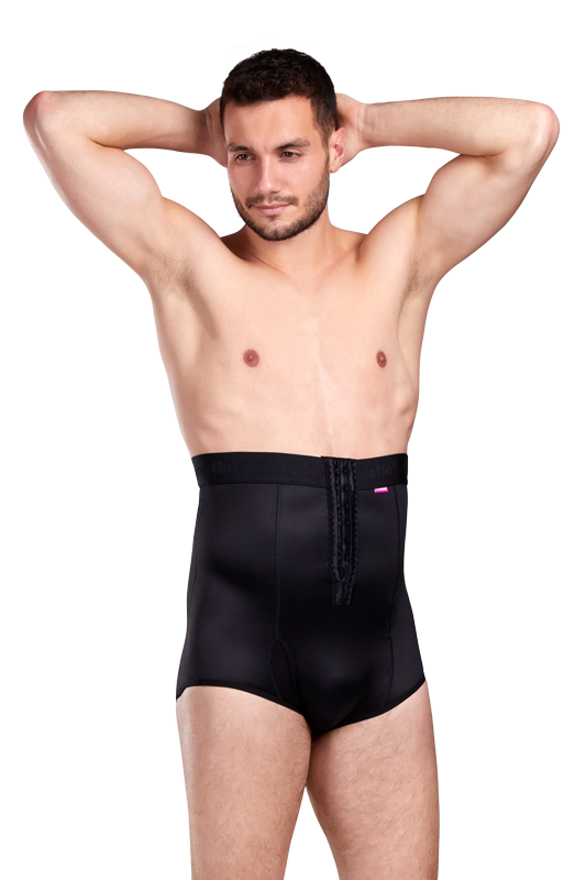 Male compression garment VHmS Variant - Lipoelastic.com