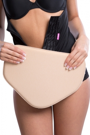 Liposuction surgery after care with compression garments 