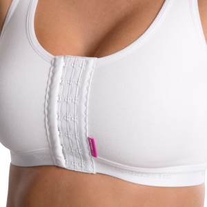 Post surgery cotton compression bra PI active - Lipoelastic.com
