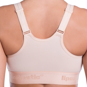 Compression postoperative bra PI standard for larger breasts - Lipoelastic.com