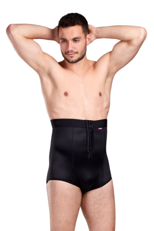 Male compression garment VHmS Variant - Lipoelastic.com