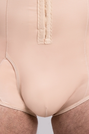 Male compression garment VHmS Variant - Lipoelastic.com