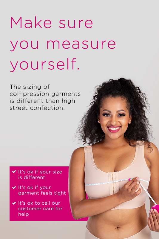 Post surgery cotton compression bra PI special 